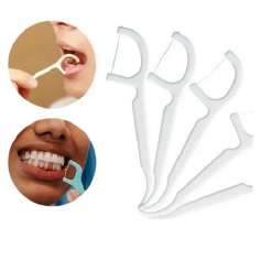 FIO DENTAL KIT 50 PEÇAS HASTE REPOSIÇÃO